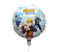 ballon aluminium rond naruto shippuden 43cm - générique 12821-na Multicolore G
