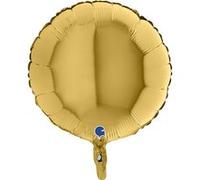 ballon aluminium rond or 46 cm - grabo 18112g5-p Jaune G