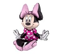 Amscan Ballon aluminium Minnie Mouse assise 38 x 45 cm Rose