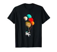 Ballon Astronaute Fantasy Space Physique et Space Fan T-Shirt