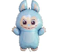 Ballon Bad Bunny Bleu clair