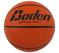 Baden Basic Basketball Ballon de Basket - Ballon de Basket en Caoutchouc Classique pour l'entraînement, l'école et Les Loisirs - Ballon de Basket Durable pour Enfants et Adultes