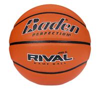 Baden Rival NFHS Basketball - Ballon de Basket-Ball Indoor - Ballon de Basket pour Enfants et Adultes - pour Le Jeu et Les Loisirs, 6, Orange