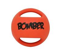 ZEUS Ballon Bomber 15 cm - Orange et noir - Pour chien