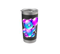 Ballon Bonbon Ourson Gummy Gobelet isotherme en acier inoxydable double paroi
