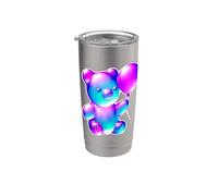 Ballon Bonbon Ourson Gummy Gobelet isotherme en acier inoxydable double paroi