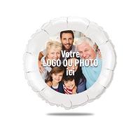 Ballon Bonne Fête Papa - Décoration Festive pour la Fête des Pères - Ballon 46cm Gonflable à l’Hélium ou à l’Air - Cadeau Original pour Papa (100% Personnalisé)