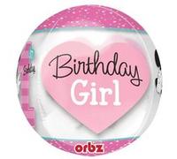 ballon bulle minnie mouse 1er anniversaire 38x40cm Rose G