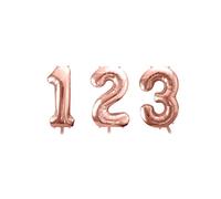 Ballon Chiffre 2 Rose Gold 86cm