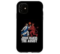 Ballon chrétien de Basket-Ball Religieux Jésus Christ Coque pour iPhone 11