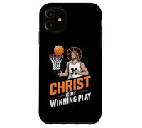 Ballon chrétien de Basket-Ball Religieux Jésus Christ Coque pour iPhone 11