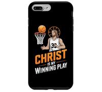 Ballon chrétien de Basket-Ball Religieux Jésus Christ Coque pour iPhone 7 Plus/8 Plus