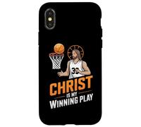 Ballon chrétien de Basket-Ball Religieux Jésus Christ Coque pour iPhone X/XS