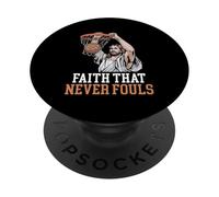 Ballon chrétien de Basket-Ball Religieux Jésus Christ PopSockets PopGrip Adhésif