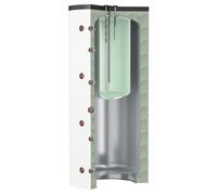 Ballon combiné chauffage 2000 L production ECS bain-marie 566 L cuve acier isolation polyester amovible - THERMADOR BBM2000HE