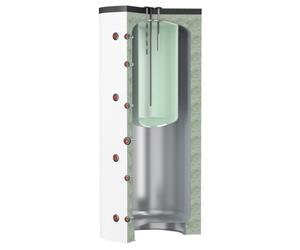 Ballon combiné chauffage 600 L avec préparateur ECS bain-marie 146 L jaquette non démontable RP C - THERMADOR BBM0600HE