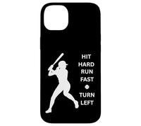 Ballon de Baseball pour Femme - Course Dure - Tournez Rapidement à Gauche Coque pour iPhone 14 Plus
