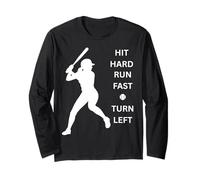 Ballon de Baseball pour Femme - Course Dure - Tournez Rapidement à Gauche Manche Longue