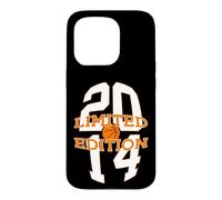 Ballon de Basket 12 Ans édition limitée 2014 12ème Anniversaire Coque pour iPhone 15 Pro
