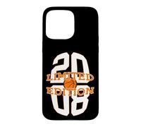 Ballon de Basket 18 Ans édition limitée 2008 18ème Anniversaire Coque pour iPhone 15 Pro Max