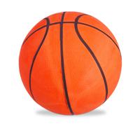 Relaxdays Ballon de Basket, Surface Pratique, Valve, Caoutchouc, Adultes, Ados, Taille 7, intérieur et extérieur, Orange