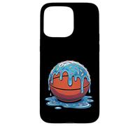 Ballon de Basket Amusant en Forme de crème glacée Coque pour iPhone 15 Pro Max