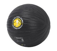 Ballon de Basket-Ball d'entraînement lesté en PU Taille 7 avec Contrôle de Poignée de Rebond Stable et Enveloppe en Nylon pour Jeu Intérieur et Extérieur Hommes Femmes (White)