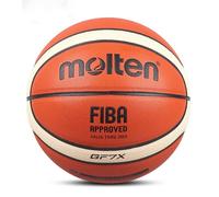 Ballon De Basket-Ball En Cuir Pu Pour Hommes Et Femmes,Taille 7,Adapté Pour L'intérieur Et L'extérieur,Entraînement De Match,Approuvé Fiba - Type Gf7x Size7