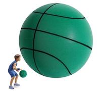 Ballon de basket-ball silencieux en mousse légère et silencieuse, balle d'entraînement en mousse haute densité non revêtue pour activités d'intérieur pour enfants