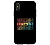 Ballon de Basket-Ball Sports Team America USA Coque pour iPhone X/XS