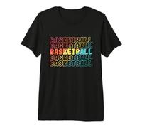 Ballon de Basket-Ball Sports Team America USA T-Shirt Haut de Gamme