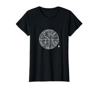 Ballon de Basket-Ball Toile d'araignée Halloween Enfants garçons Filles T-Shirt Graphique avec Valeur, Femme, Noir, L
