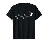 Ballon de basket Battement de coeur Cadeau Joueur de Basketball T-Shirt