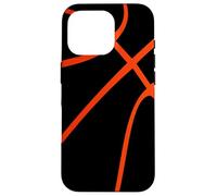 Ballon de Basket de Sport avec Couleur Orange Coque pour iPhone 16 Pro