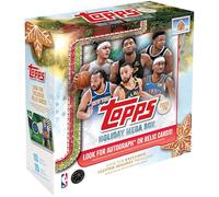 Ballon de basket des fêtes Topps 2025 - scellé en usine - Mega Box