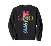 Ballon de Basket Jésus 14 Ans pour Enfant de Dieu Sweatshirt