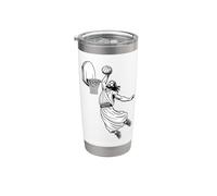 Ballon de basket Jesus Christ Slam Dunk Gobelet isotherme en acier inoxydable double paroi
