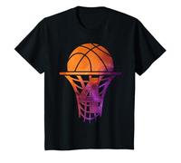 Ballon de Basket numéro Cool 4 Ans 4ème Anniversaire T-Shirt