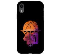 Ballon de Basket numéro Cool 40 Ans 40e Anniversaire Coque pour iPhone XR