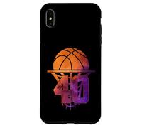 Ballon de Basket numéro Cool 40 Ans 40e Anniversaire Coque pour iPhone XS Max