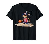 Ballon de Basket Puerto Rico Patriotic Flag Boricua Fun Basketball T-Shirt