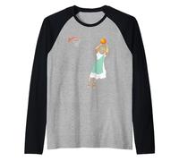 Ballon de Basket Religieux Jésus Humour chrétien Trois Points Manche Raglan