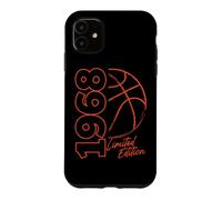 Ballon de Basket rétro 1968 édition limitée années 90 année de Naissance Coque pour iPhone 11
