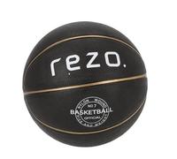 Ballon de basket - REZO - Caoutchouc - Taille 7 - Or - Prise ferme