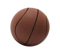 Ballon De Basket Silencieux Ballon Basket Mousse Interieur En PU Silent Basketball Pour Usage En Salle Avec Housse En Tissu Anti-Miettes Pour Enfant Et Adultes L'entraînement En Salle Maison