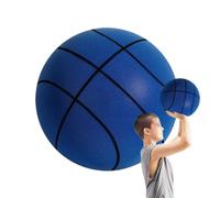 Ballon De Basket Silencieux Ballon Basket Mousse Interieur En PU Silent Basketball Pour Usage En Salle Avec Housse En Tissu Anti-Miettes Pour Enfant Et Adultes L'entraînement En Salle Maison