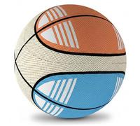 Ballon de basket silencieux, taille 5, rebond élevé, sans air, silencieux avec housse en tissu robuste - Pas de pompage nécessaire, parfait pour l'entraînement et le jeu en intérieur des enfants (ora
