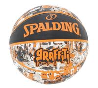 Ballon De Basket Spalding Graffiti Sz7 Rubber Basketball Orange