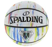 Ballon De Basket Spalding Marble Blanc Rainbaw T7 Blanc 93854