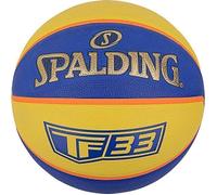 Ballon de basket - Spalding - TF-33 - Jaune - Caoutchouc - Usage intérieur/extérieur 6
